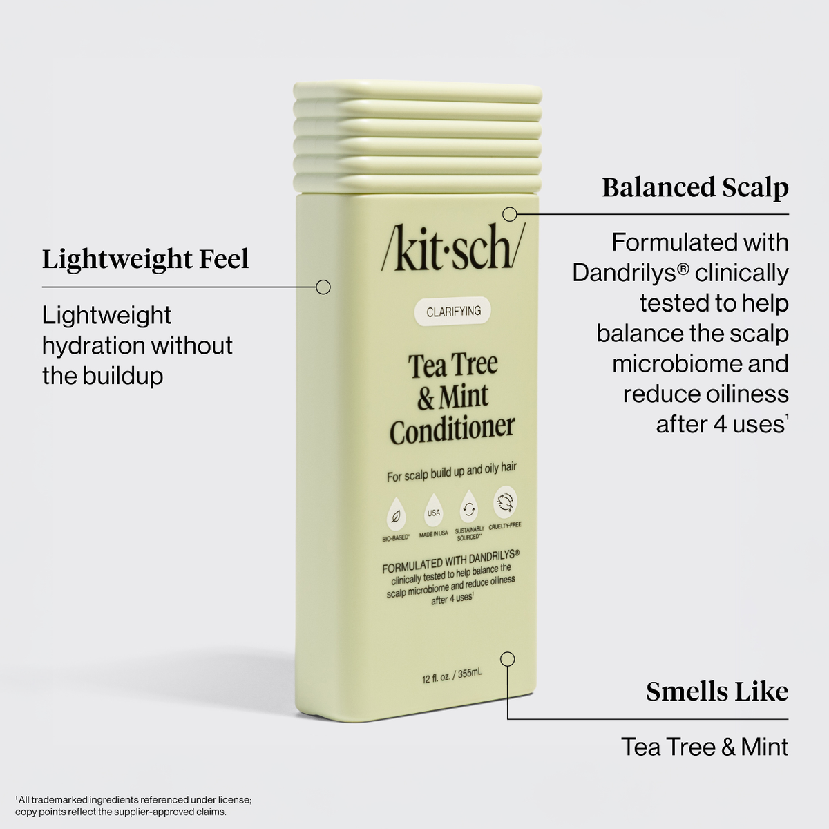 KITSCH - Clarifying Tea Tree & Mint Shampoo & Conditioner