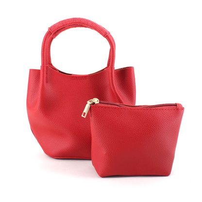 Pretty Persuasions - P22174 Small Tote Crossbody Bag w/Cosmetic Pouch