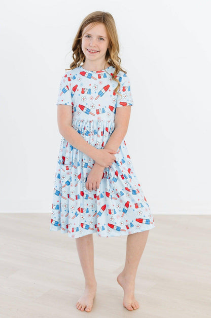 Mila & Rose - Proudly Patriotic S/S Pocket Twirl Dress