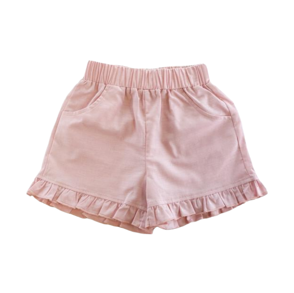 Ruffle Hems Shorts (2 Colors)