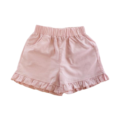 Ruffle Hems Shorts (2 Colors)