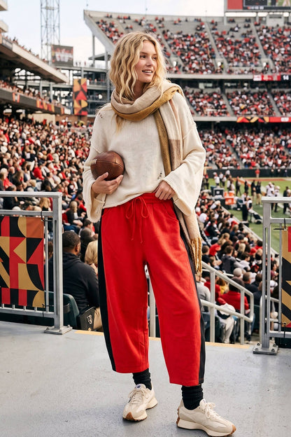 Sewn and Seen - Scuba Side Panel Gameday Relaxed Pants