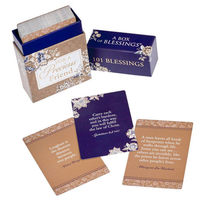 Christian Art Gifts - Box of Blessings For a Precious Friend