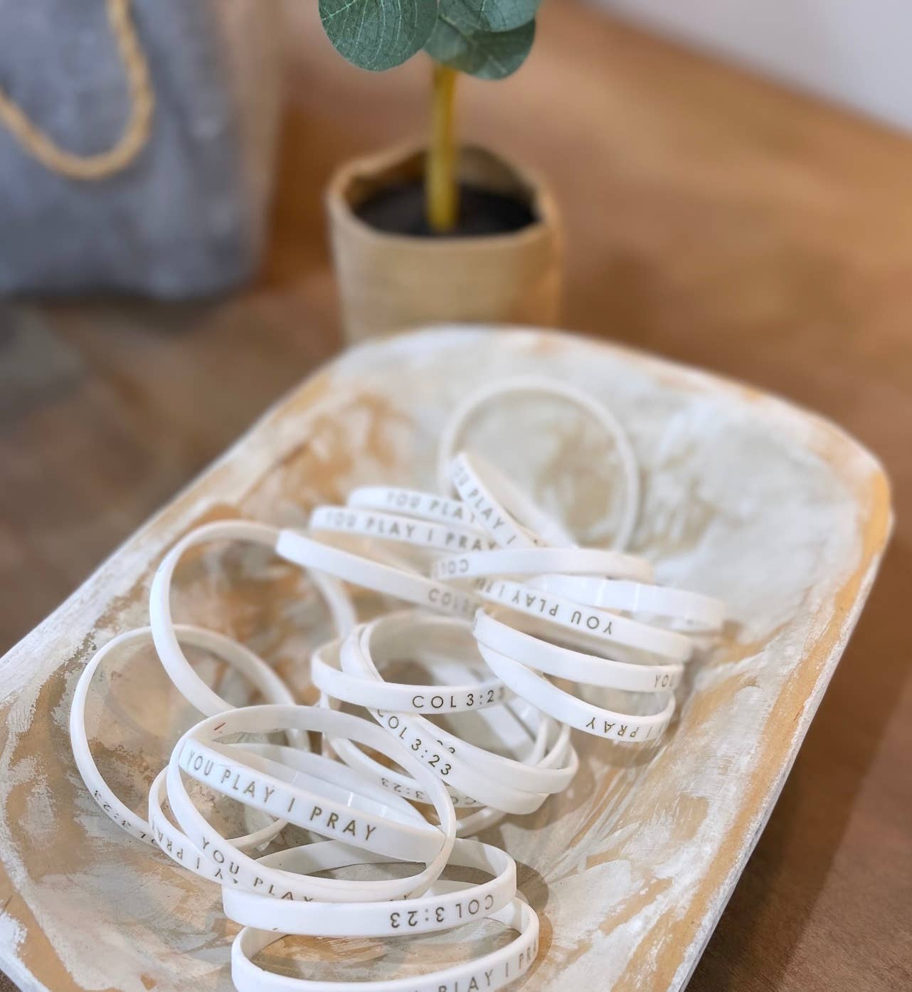You Play I Pray -  Team Spirit Bracelets | Christian Gameday Gift | Sport Mom