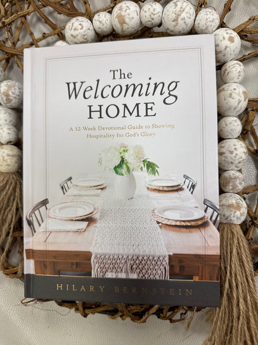 The welcoming home 52-week devotional