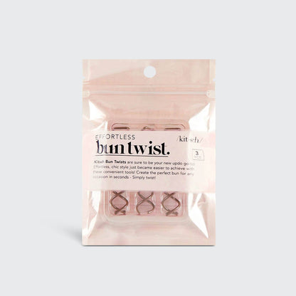 KITSCH - Bun Twist Brown