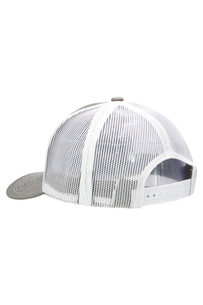 Cap Zone - Fire Dept Red Line American Flag Mesh Trucker Hat