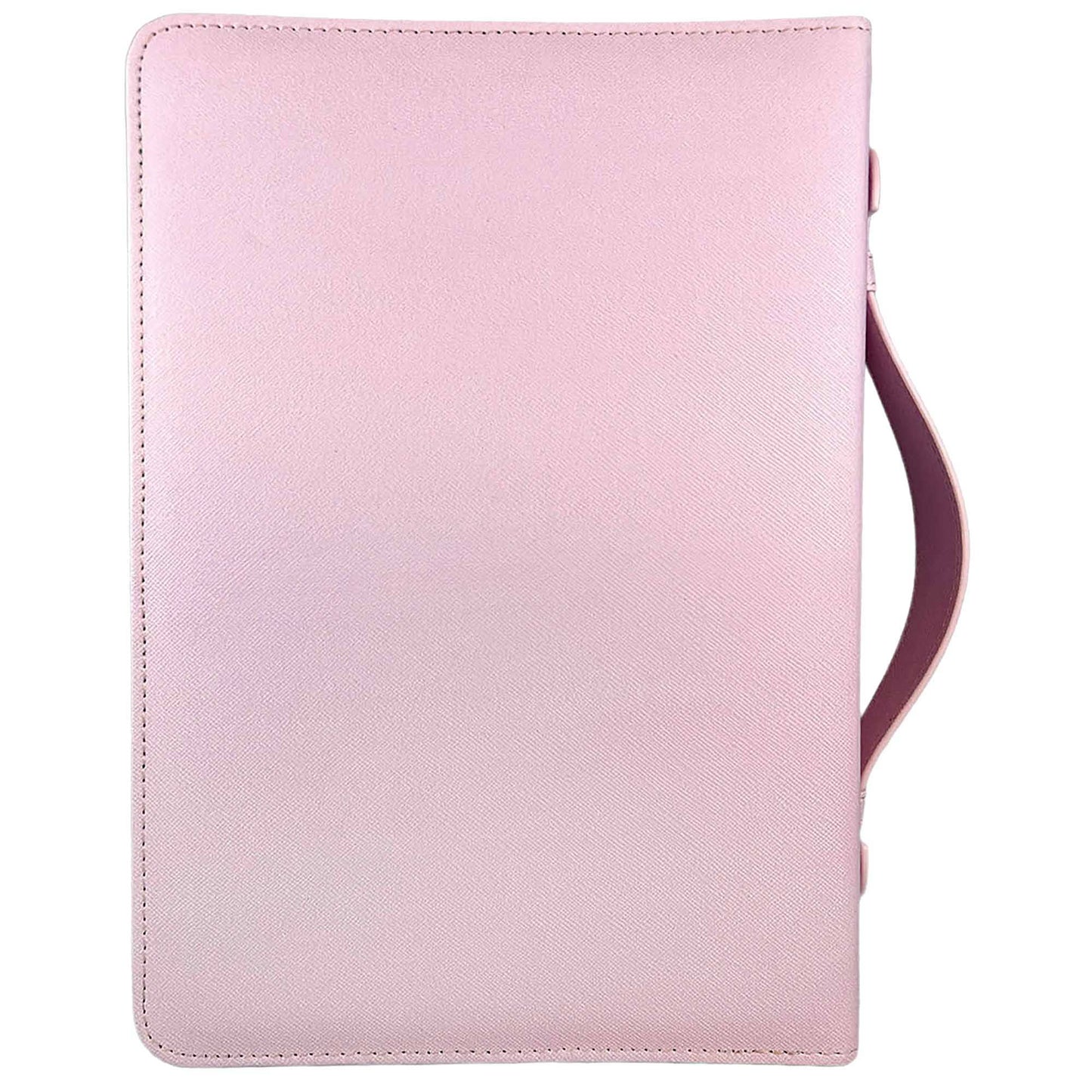 White Dove Bible Case With God All Things Pink XL