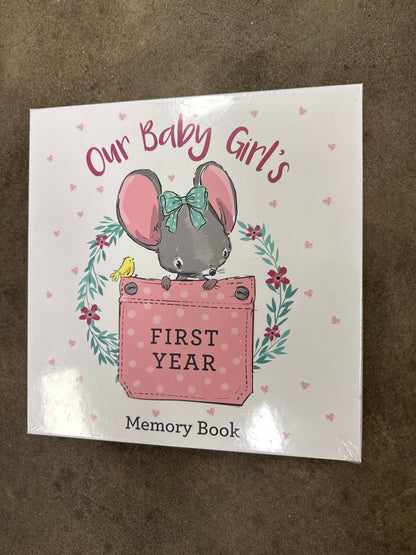 First year memory book