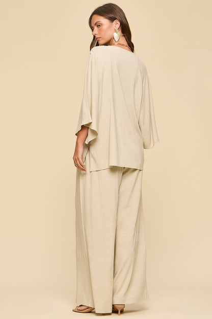 Dear Scarlett - 2-Piece Linen Summer Set
