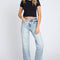 SUPER HIGH RISE STRETCH CLASSIC STRAIGHT JEANS
