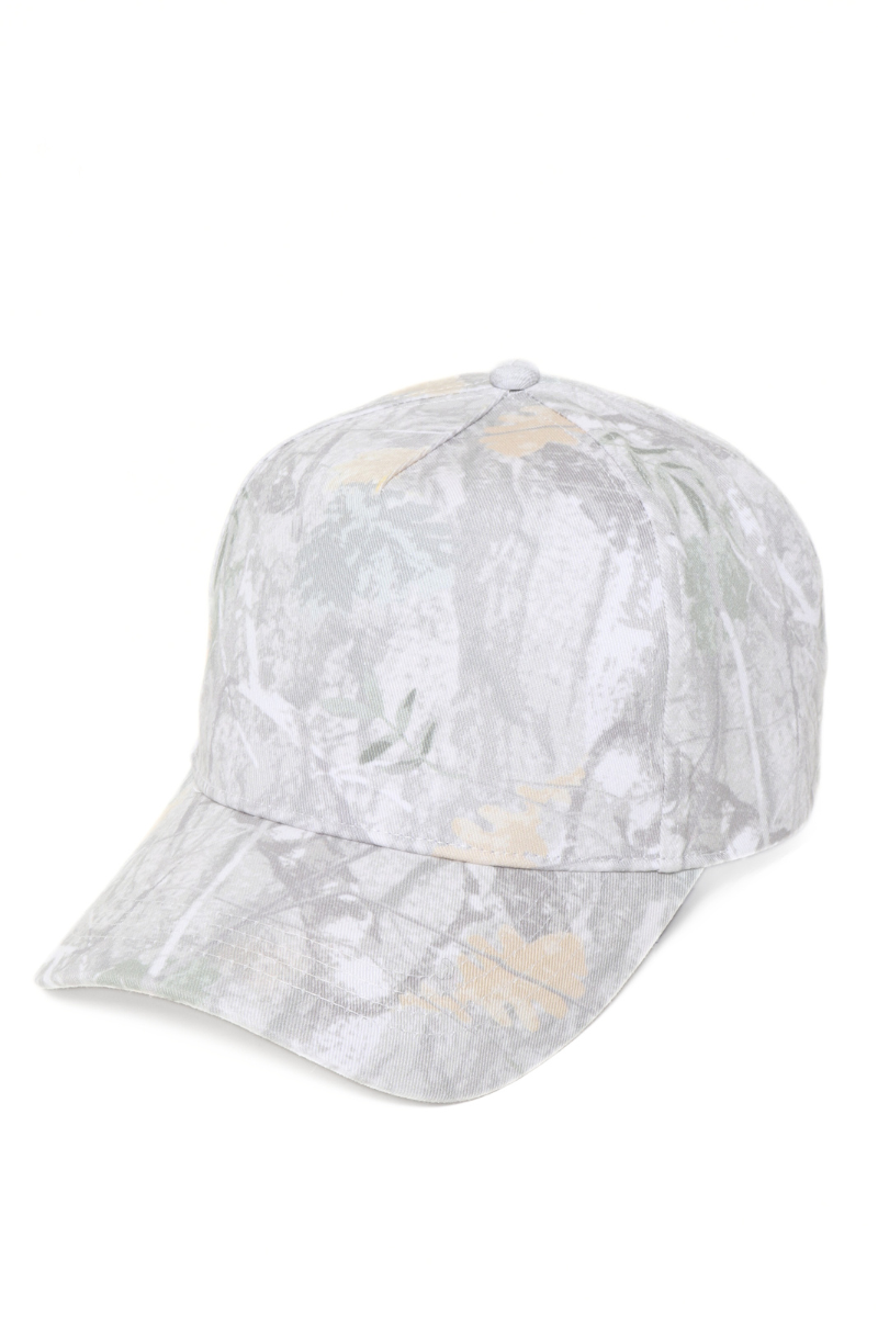 David And Young - Woods print camo 5 Panel Trucker Hat
