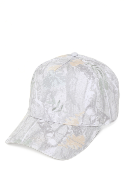 David And Young - Woods print camo 5 Panel Trucker Hat
