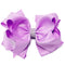 Kids Charm Online - LT. ORCHID HAIR BOW WITH RHINESTONES . BW-430-S 5PCS/$10