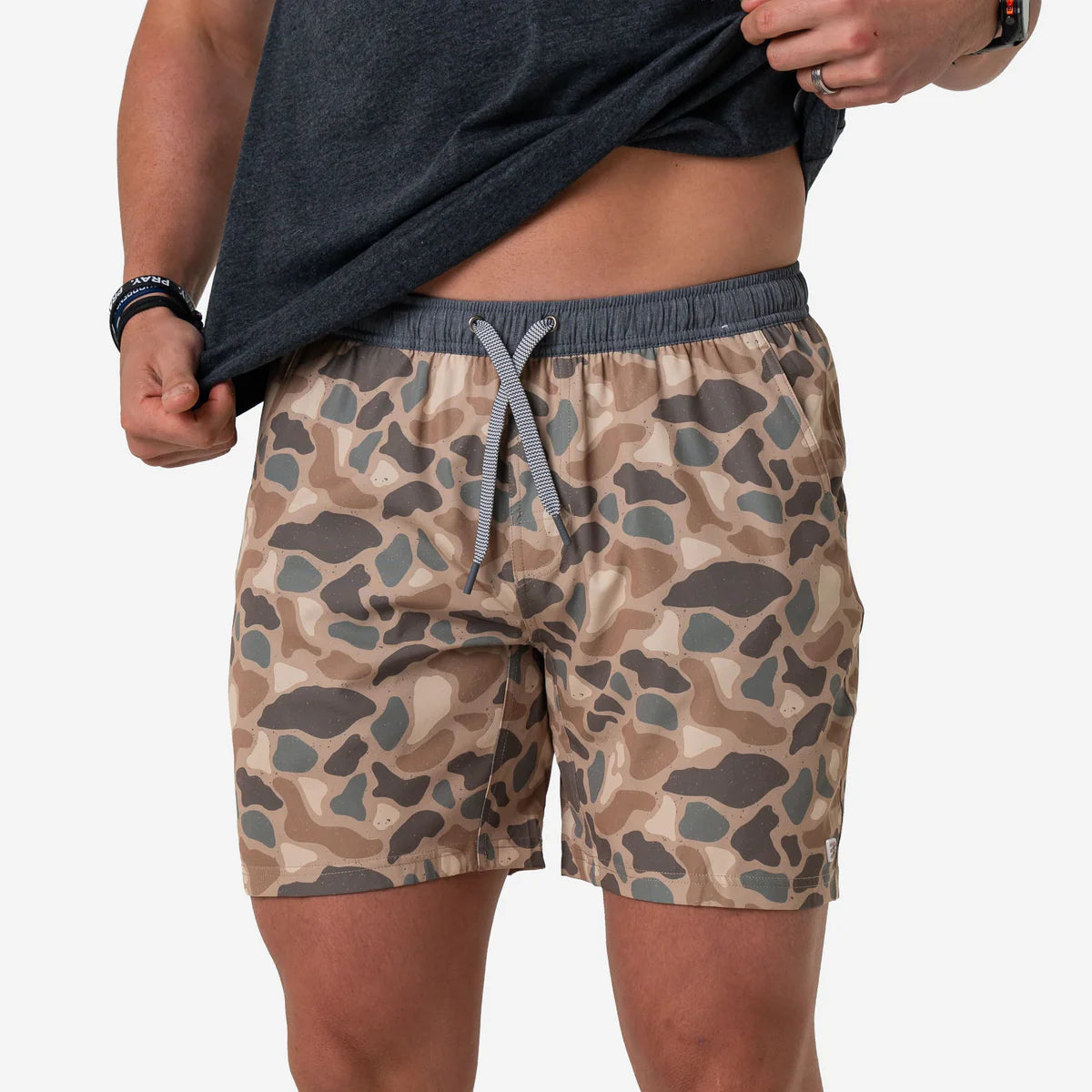 Burlebo Pintail Camo Athletic Shorts
