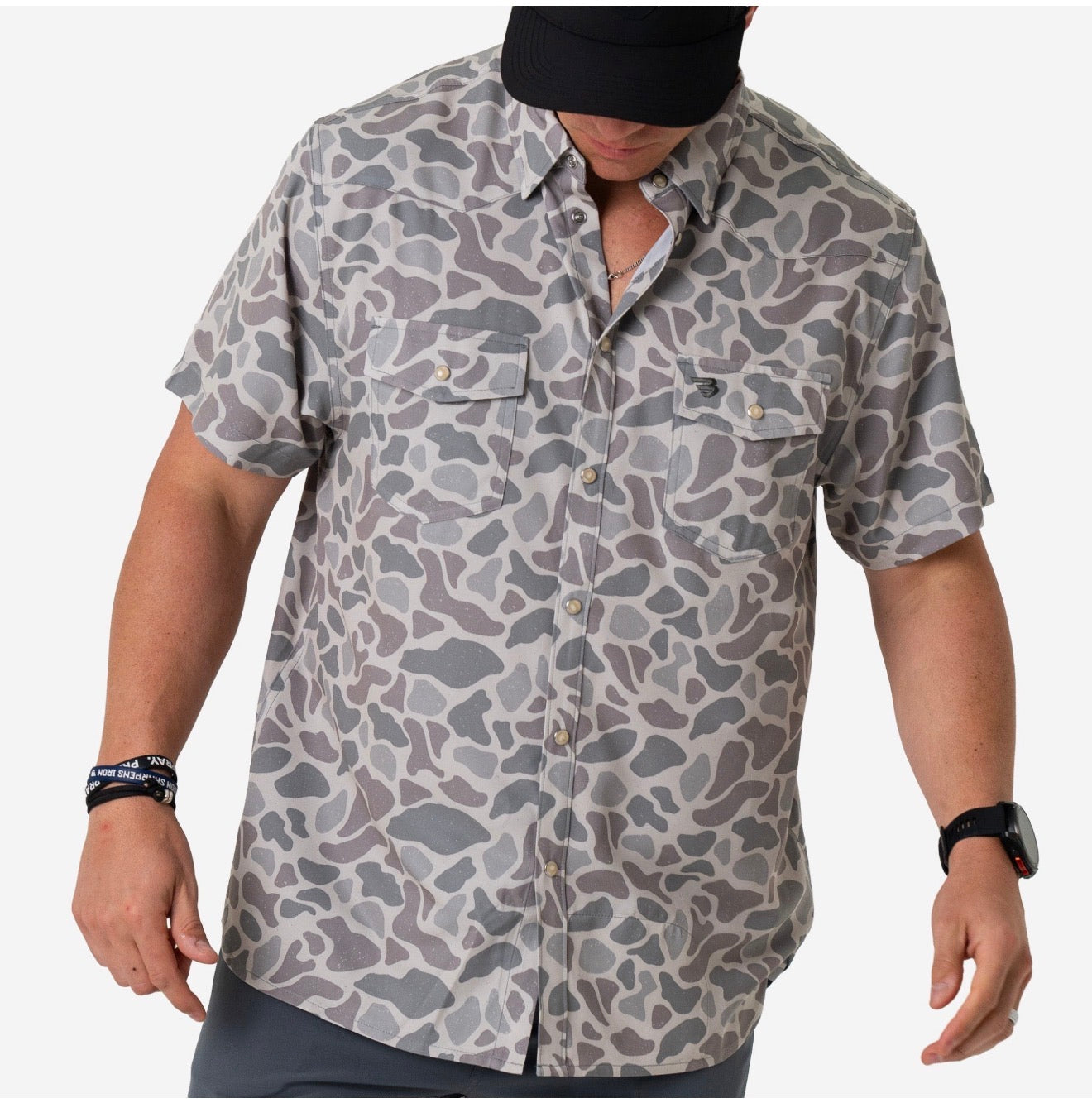 Performance western shirt classic deer camo