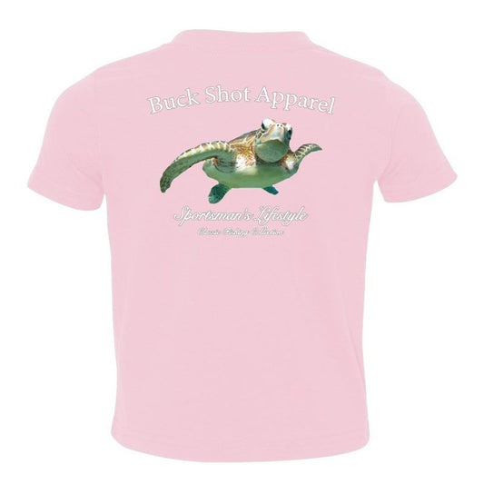 Light Pink Buck Shot Apparel Kids rabbitT-shirt, {{Size}{{Sku}}