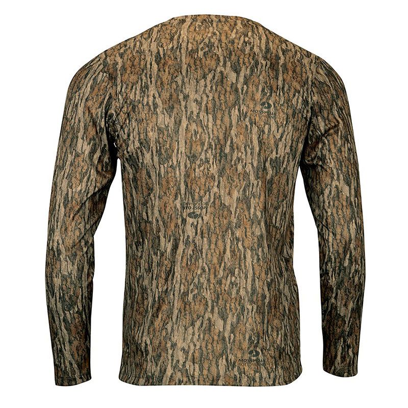 Mossy Oak Bottomland Buck Shot Apparel Buck Shot Mossy Oak Performance Shirt, {{Size}{{Sku}}