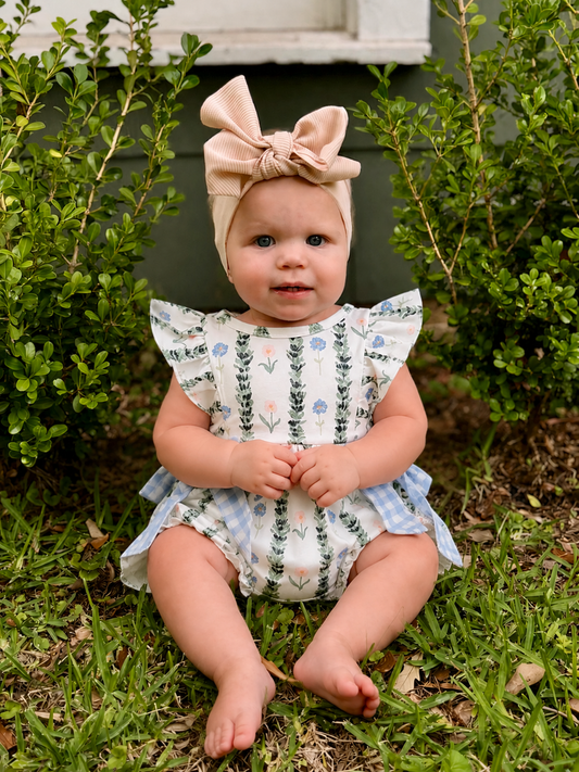 The Shimmer Shack Bluebell Meadow Romper