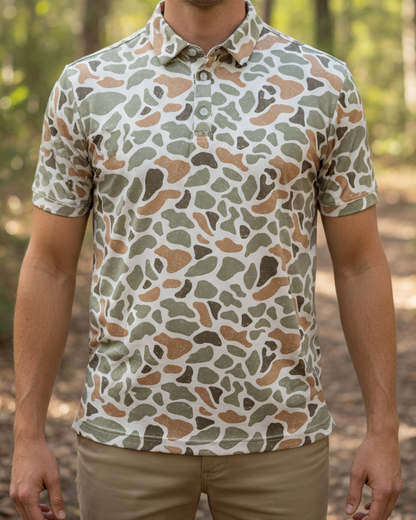 Burlebo Performance Polo - Venado Camo
