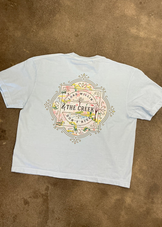 Lord Willing the Creek Don't Rise DTF Tshirt