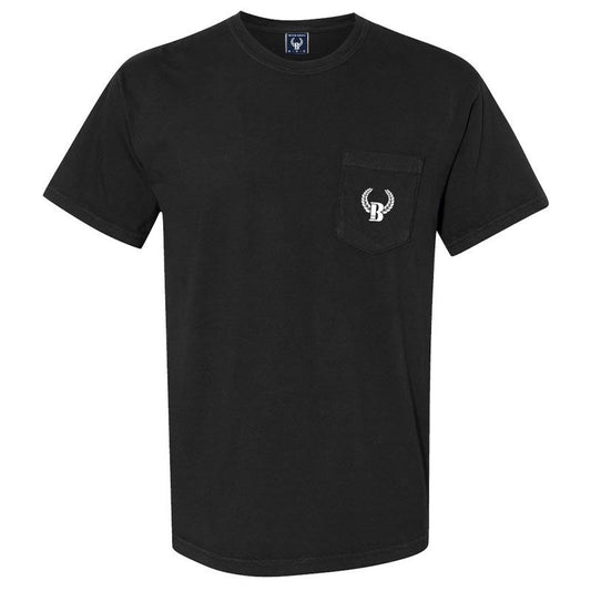 Black Buck Shot Apparel Duck Dog Short Sleeve Pocket T-shirt, {{Size}{{Sku}}