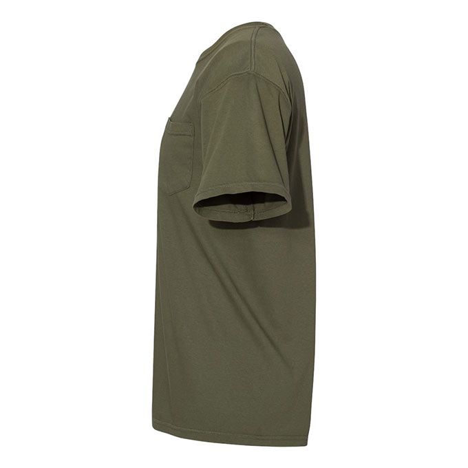 Hemp Buck Shot Apparel Head Hunter's Elk Short Sleeve Pocket T-shirt, {{Size}{{Sku}}