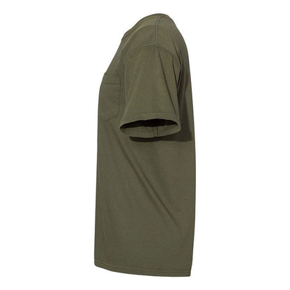 Hemp Buck Shot Apparel Head Hunter's Elk Short Sleeve Pocket T-shirt, {{Size}{{Sku}}