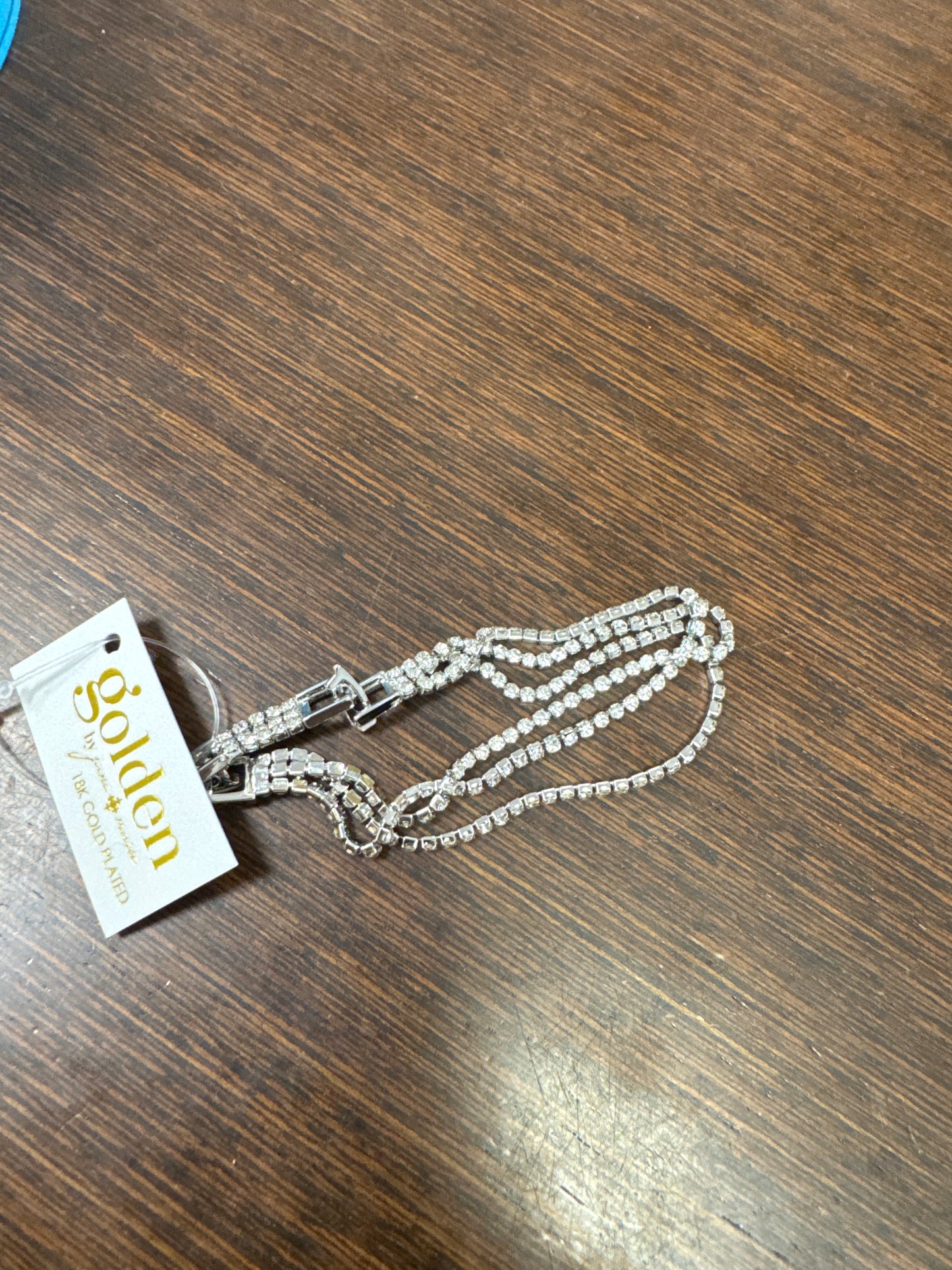 Sliver bracelet 18K gold plated