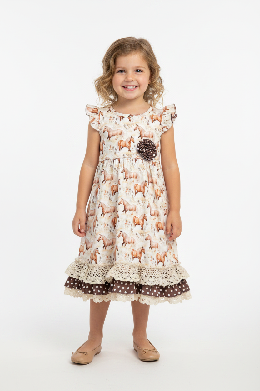Horse dress kids