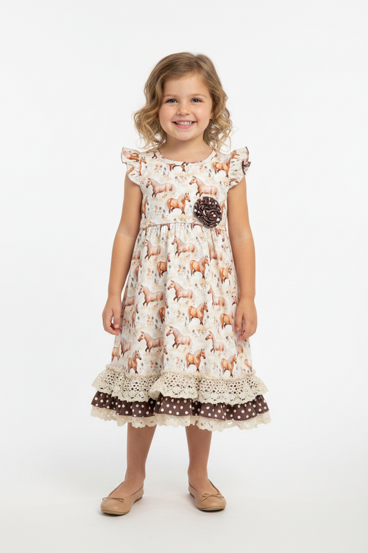 Horse dress kids