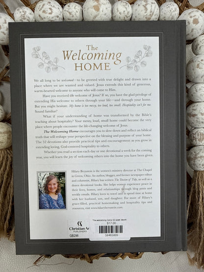 The welcoming home 52-week devotional
