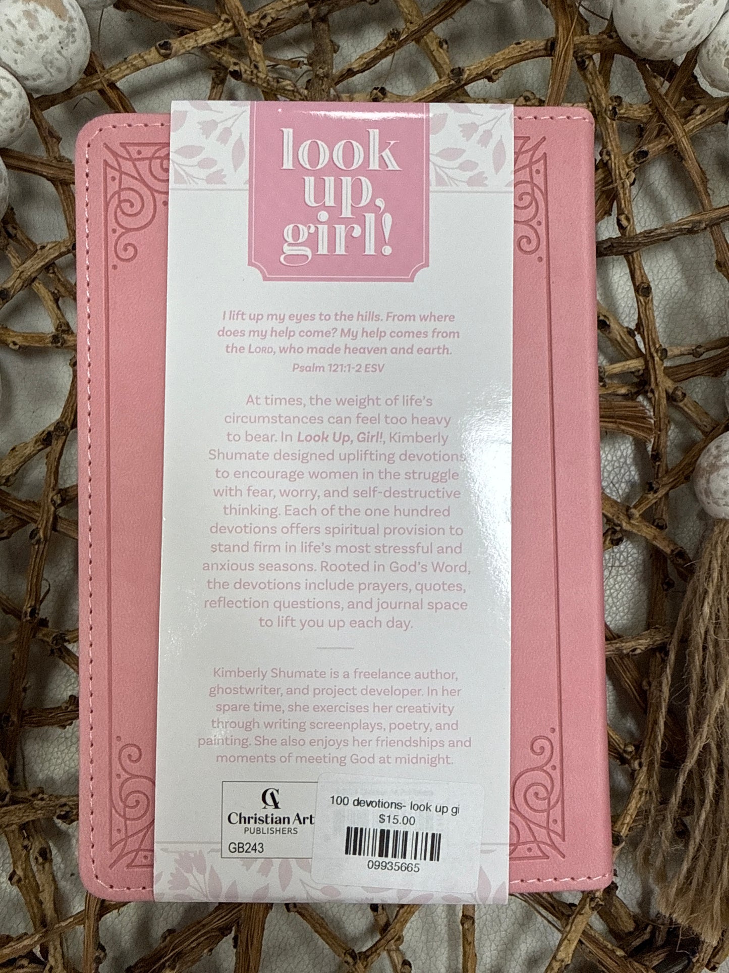 100 devotions- look up girl