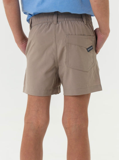 YOUTH Everyday Short - cobblestone khaki- duck hunt pocket