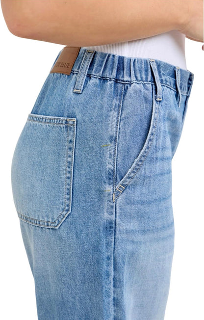 HW Featherweight Baggy Elasticated Judy Blue Jeans