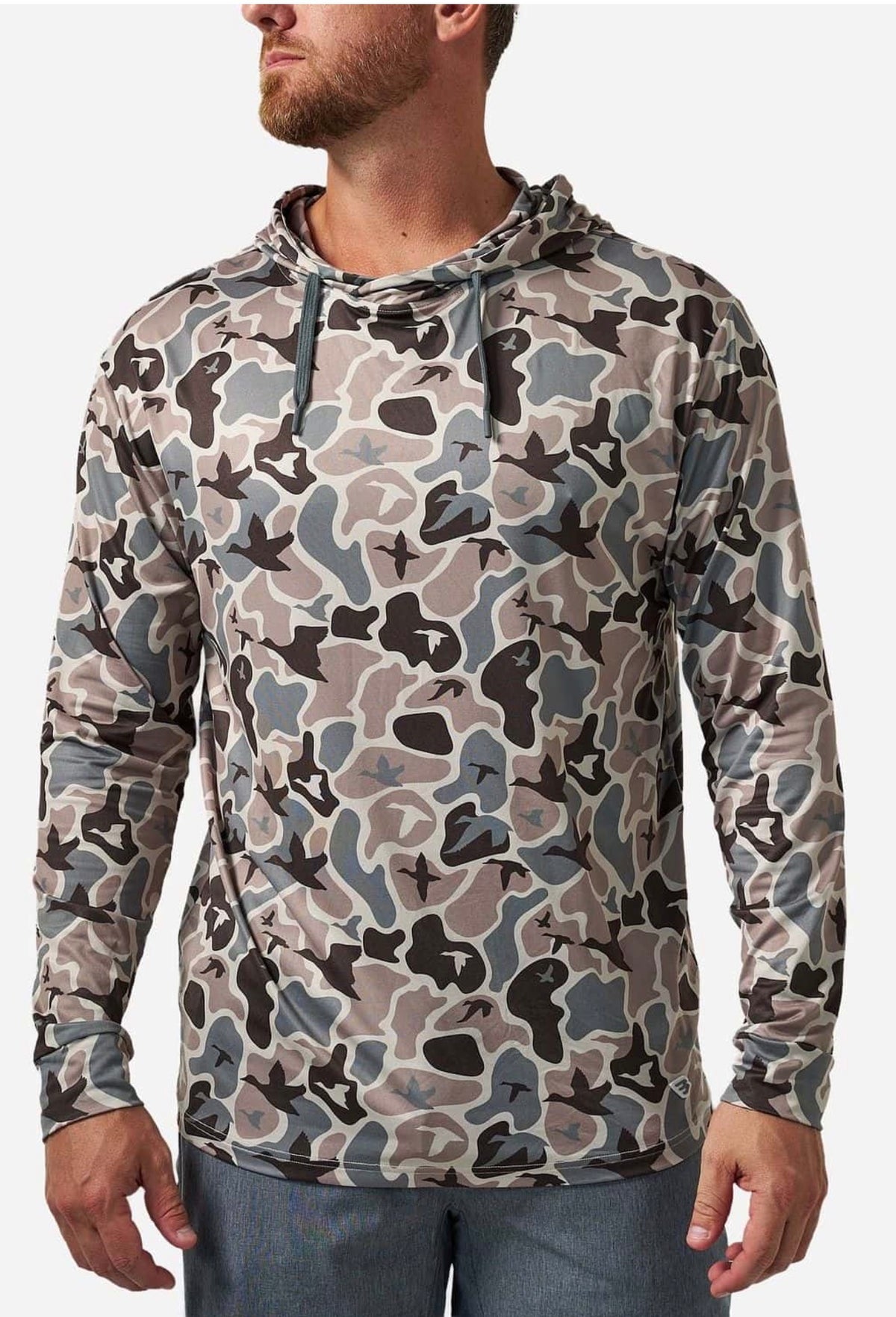 performance hoodie mallard mayhem camo