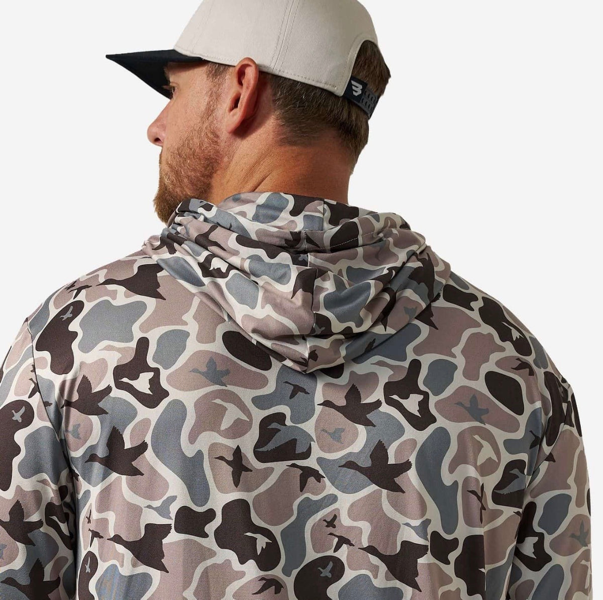 performance hoodie mallard mayhem camo
