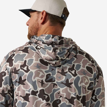 performance hoodie mallard mayhem camo