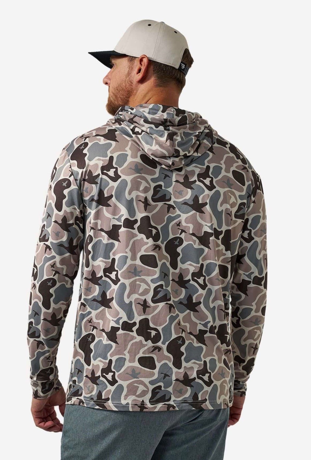 performance hoodie mallard mayhem camo