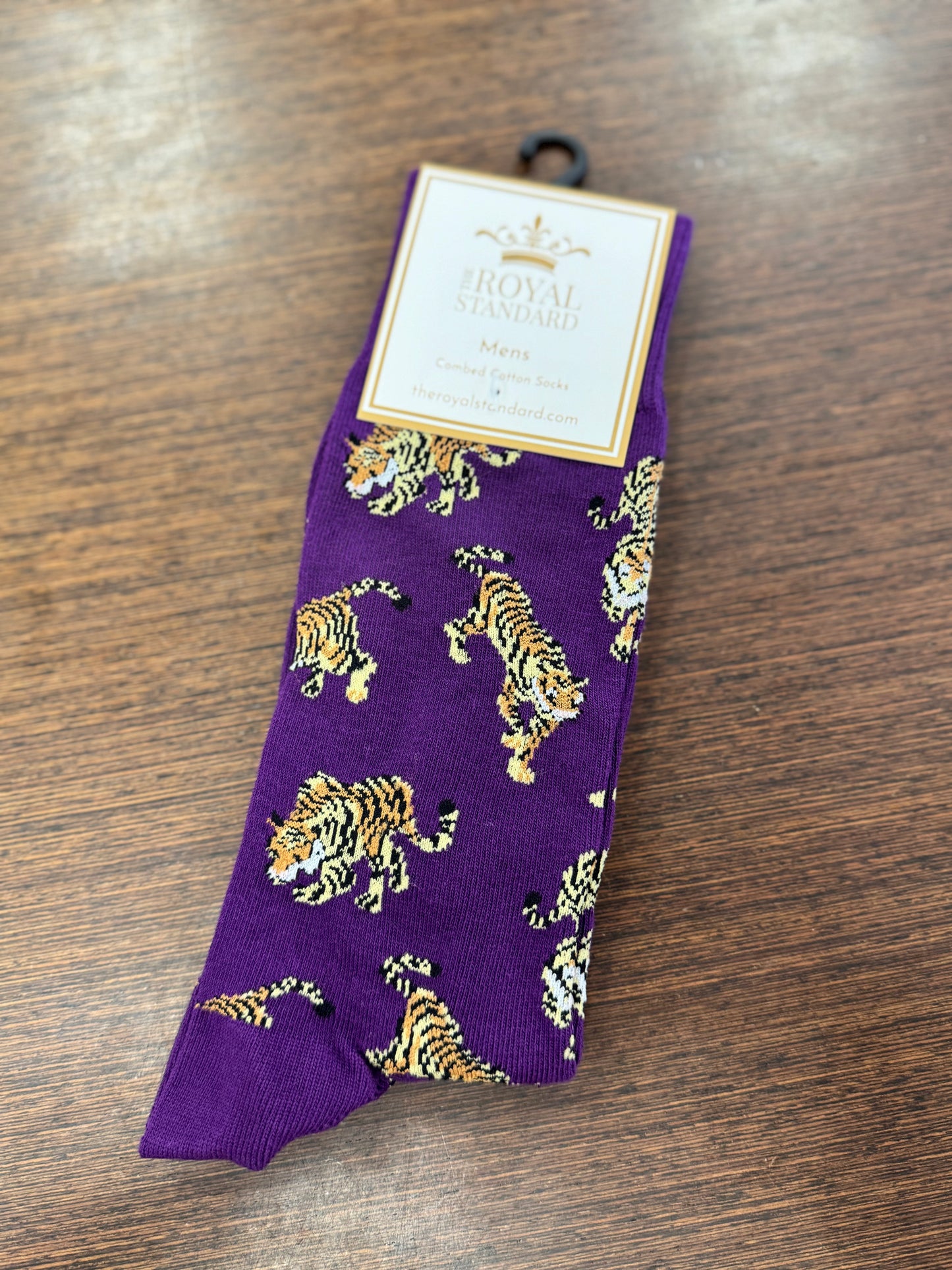 Men's Go Get Em Tiger socks