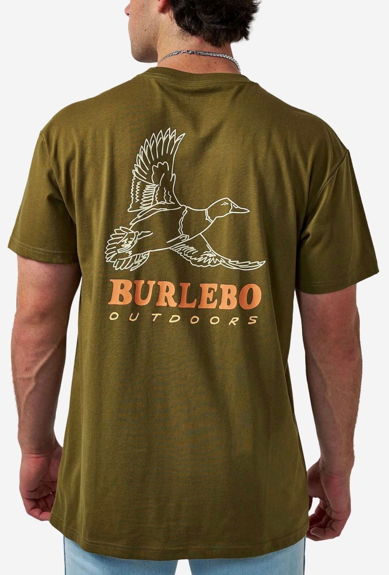Short sleeve duck wild hunter green
