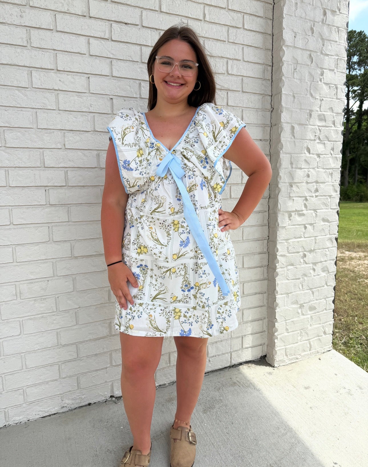 Lemon Spring Dress