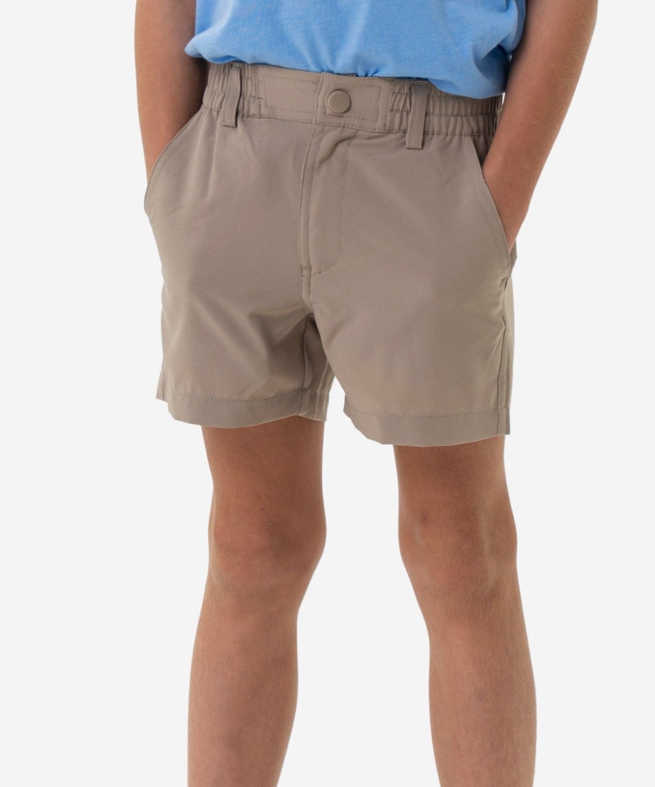 YOUTH Everyday Short - cobblestone khaki- duck hunt pocket