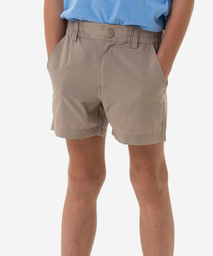 YOUTH Everyday Short - cobblestone khaki- duck hunt pocket