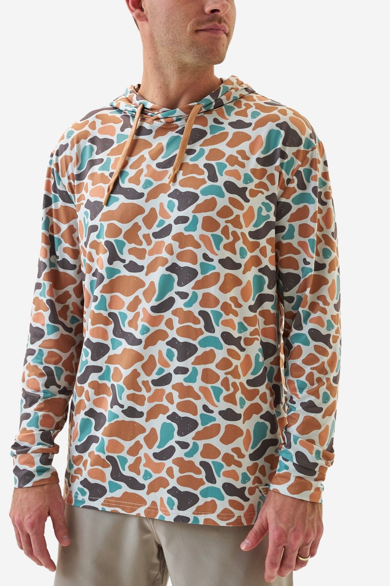 performance hoodie bayside camo
