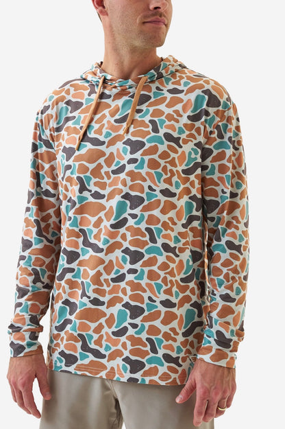 performance hoodie bayside camo