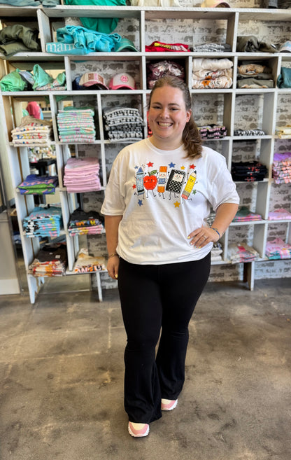 School supply friends tshirt