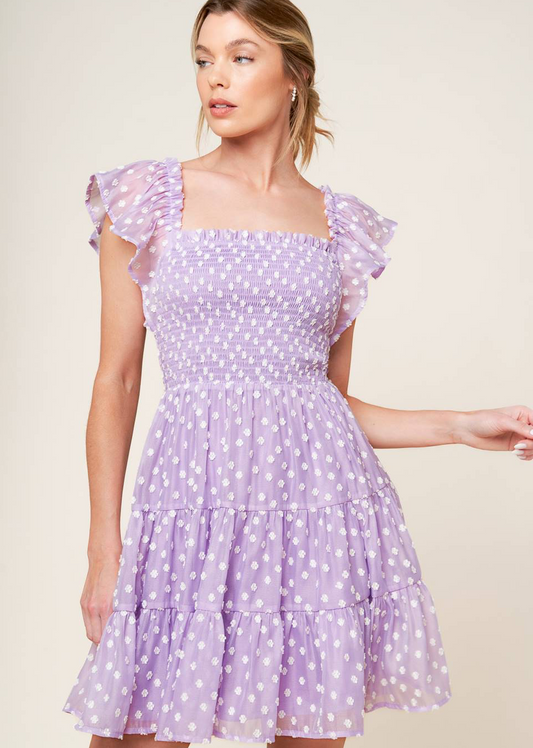 Lavender Spring Dress