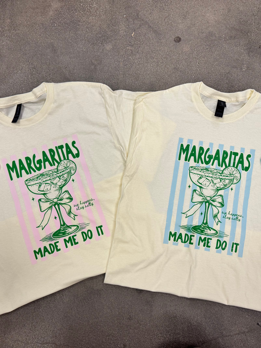 Margaritas made me do it TShirt