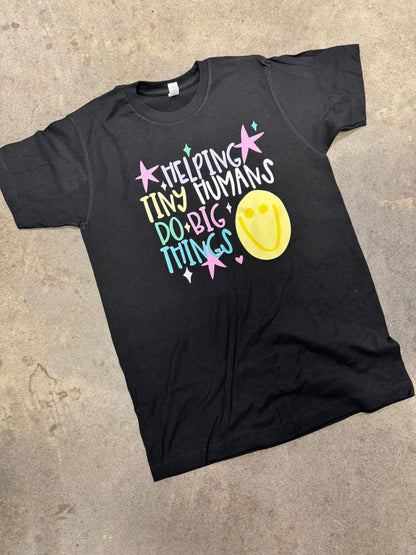 Helping tiny humans T-shirt